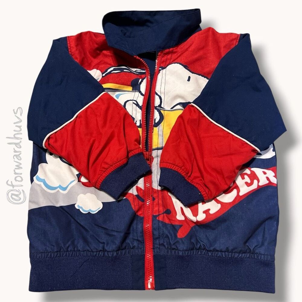 Peanuts Snoopy Racer Jacket – Size 3T - Picture 2 of 5
